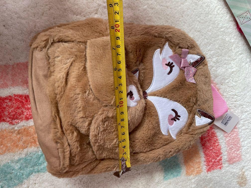 Claire's store fox backpack