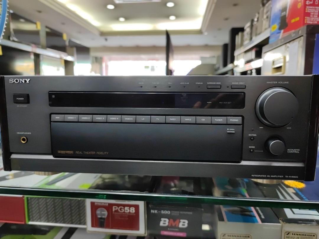 SONY AVアンプ TA-AV650G SONY TA-AV650/TA-AV650Gの仕様 ソニー