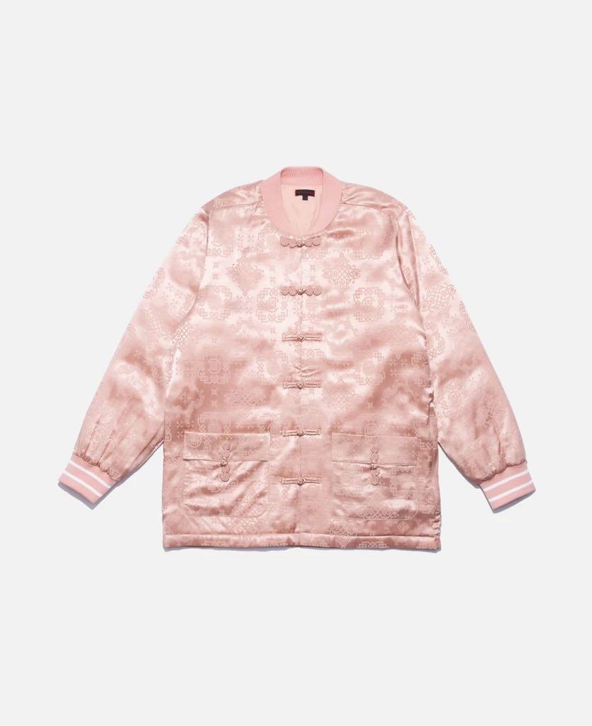 clot fragment silk jacket