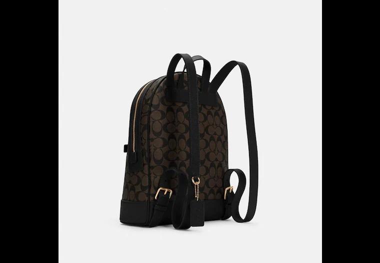 COACH Kenley Backpack In Signature Canvas, Women's Fashion, Bags