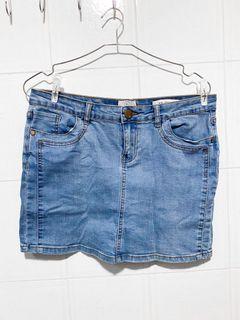 Cotton On Jeans Mini Skirt