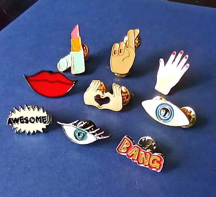 Art brooches sale and pins