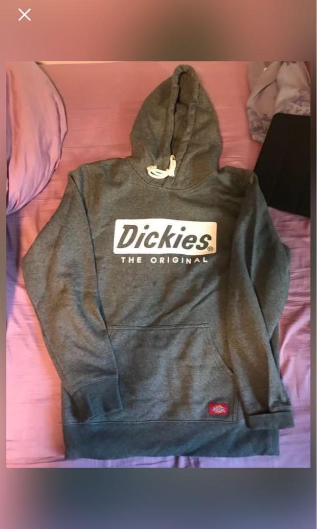 Dickies 灰色有帽衛衣, 男裝, 上身及套裝, 衛衣- Carousell