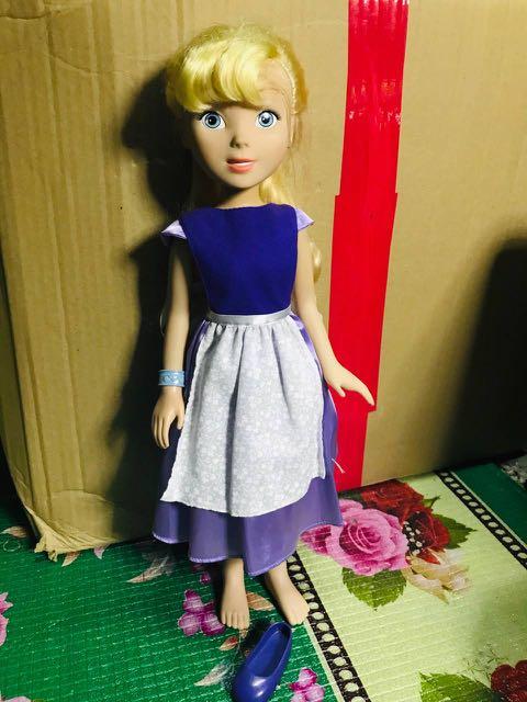 Talking cinderella sale doll
