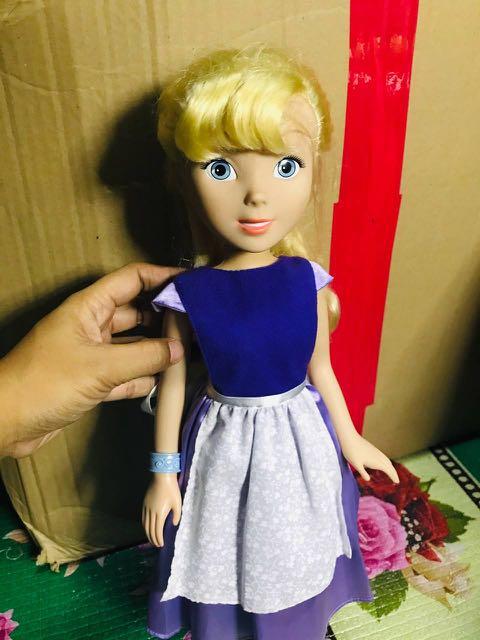Talking cinderella doll sale