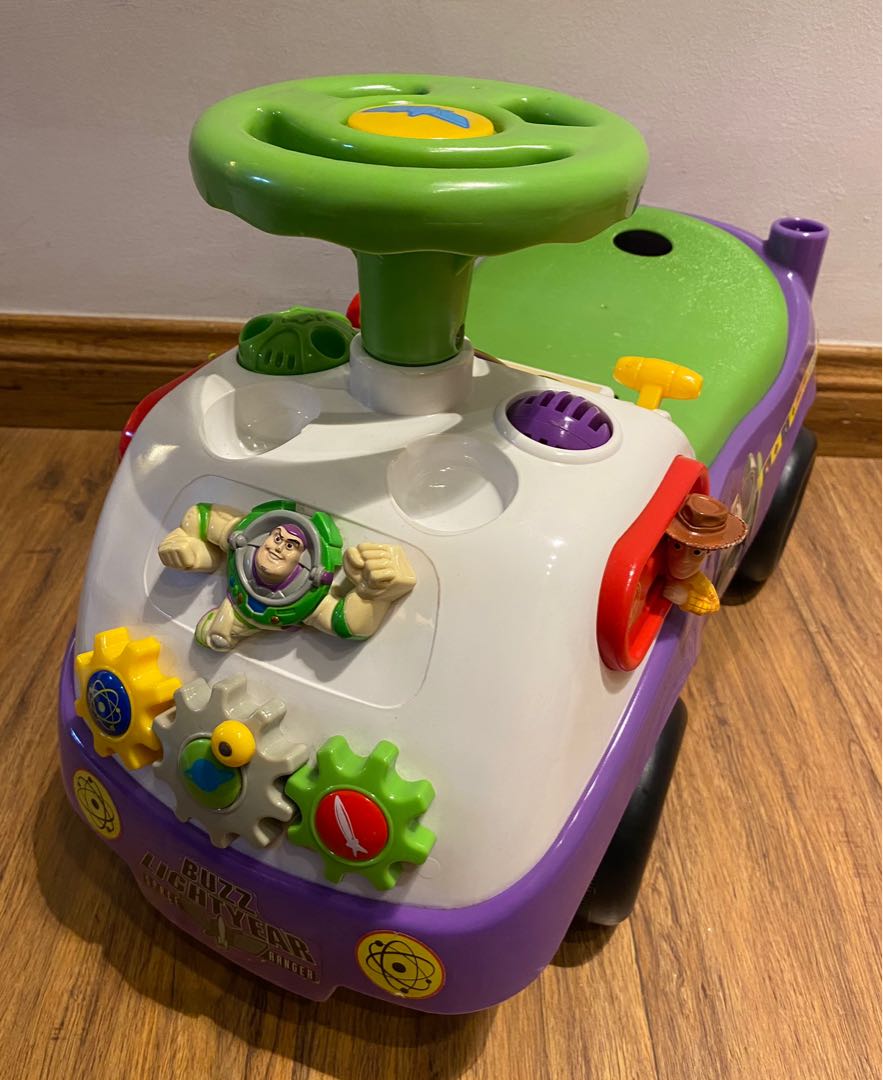Toy story push shop car