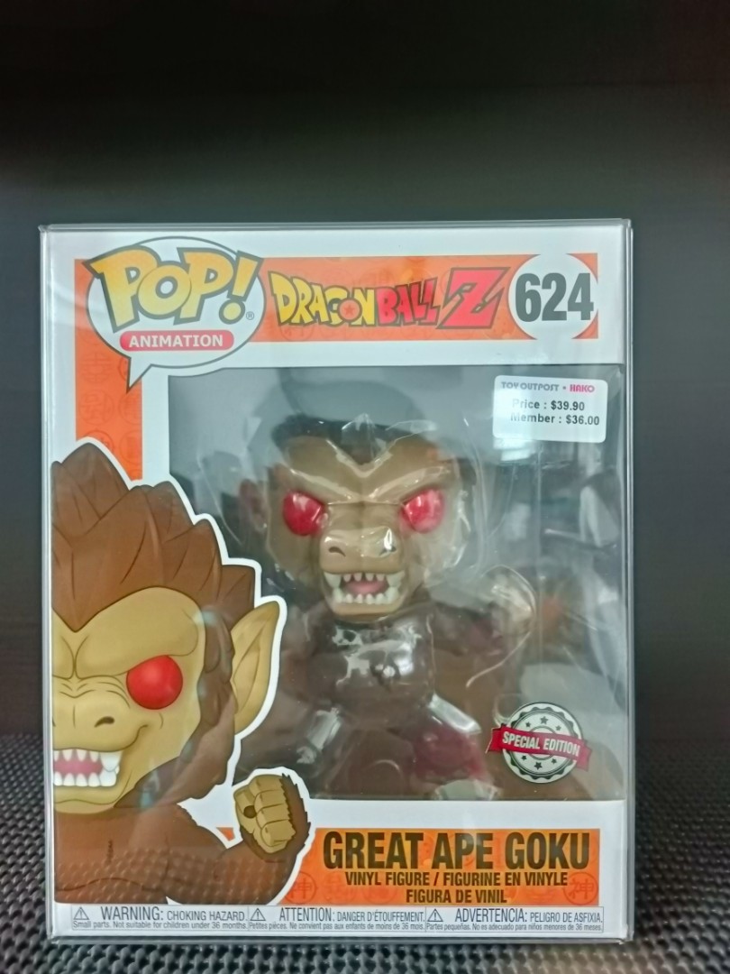Funko Pop Great Ape Vegeta 434 Dragon Ball Z de segunda mano por 135 EUR en Algeciras en WALLAPOP
