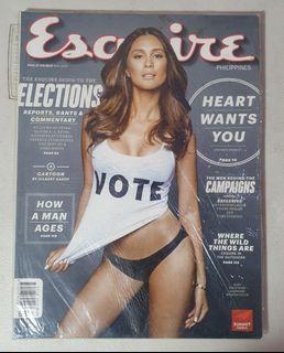 Esquire magazine 2013 heart evangelista sealed