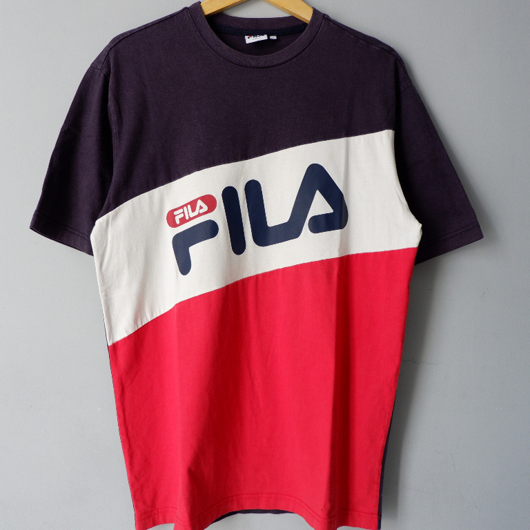 Harga t cheap shirt fila original