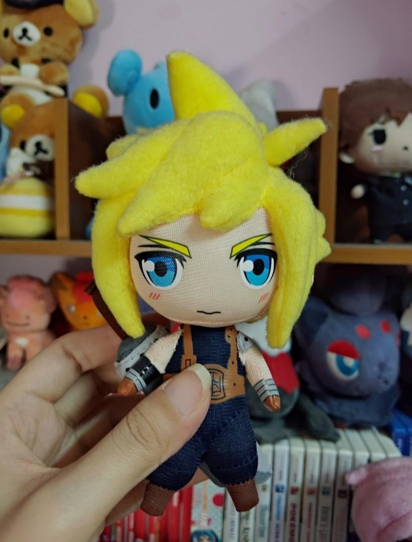 Final Fantasy 7 Cloud Plush Official Hobbies Toys Collectibles Memorabilia Fan Merchandise On Carousell