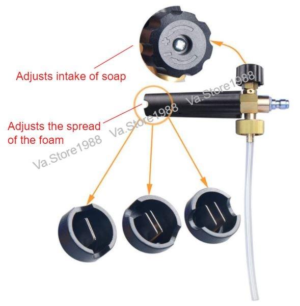 Foam Cannon HDB JetSpray Compatible Car Wash Foam Cannon, Car
