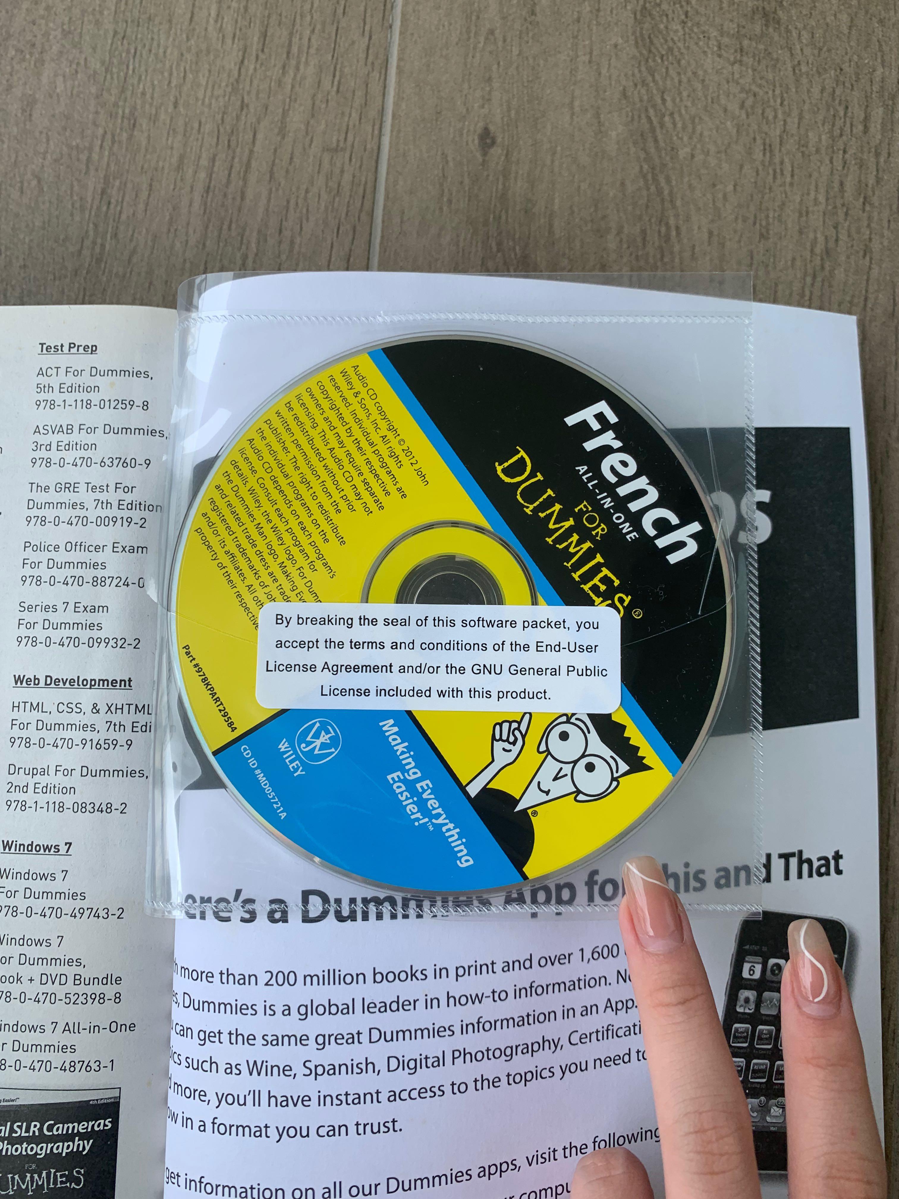 French for Dummies (All in one), Hobbies & Toys, Books & Magazines