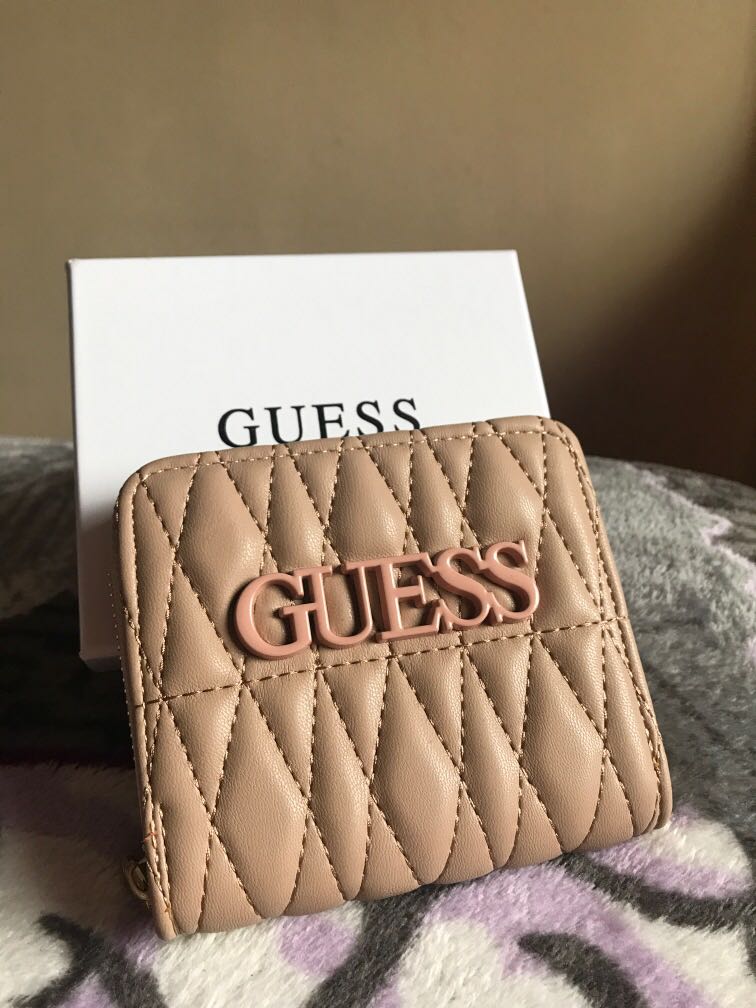 Guess Small Zip Wallet, Women's Fashion, Bags & Wallets, Wallets & Card
