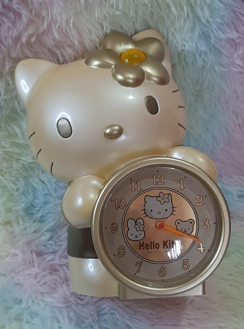 HELLO KITTY LIMITED EDITION SANRIO 2001 CLOCK (Category: Clocks) located in Caloocan City. Submitted by manreys_corner (Listing ID 1129914039, Image 1). Description: AUTHENTIC SANRIO LIMITED EDITION CLOCK IS IN VERY GOOD WORKING CONDITION NEED 3 AA BATTERIES WITH SOME MINOR ISSUES LITTLE PAINT SMUDGE ALARM NOT WORKING ( NEED FIXING) PLEASE MANAGE YOU EXPECTATIONS WHAT YOU SEE IS WHAT YOU GET ACTUAL PHOTOS ARE POSTED STRICTLY NO RETURN NO EXCHANGE