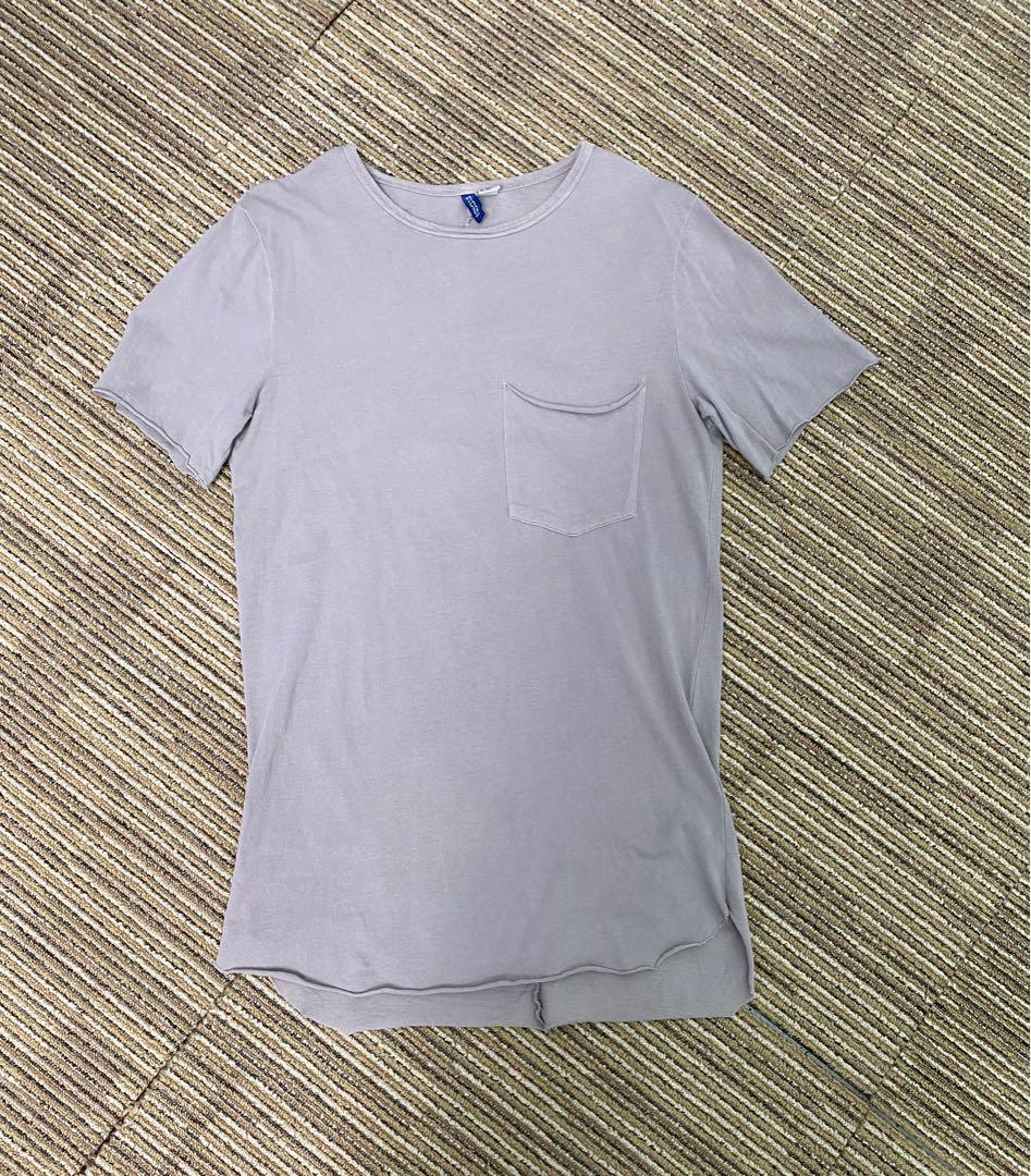 h&m longline tee
