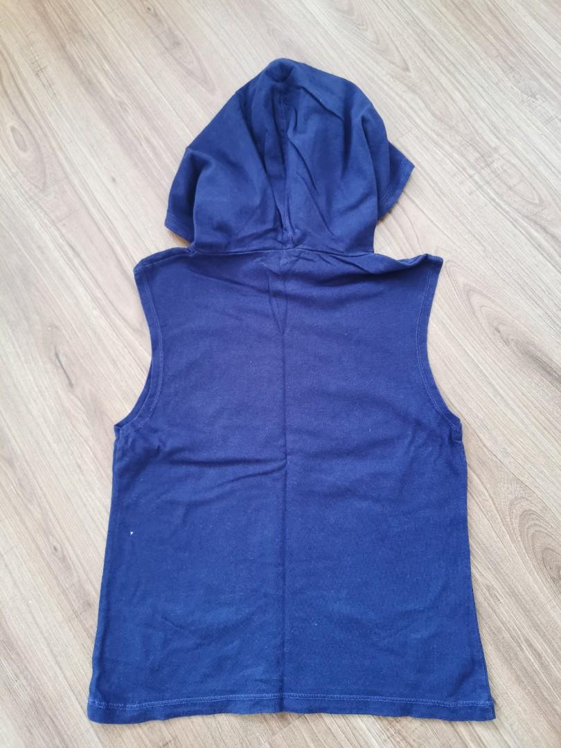 Captain america clearance sleeveless hoodie