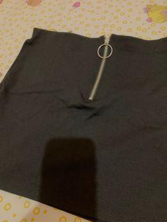 H&M zipper skirt