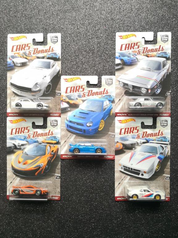 Hot Wheels Cars & Donuts Car Culture 2017 Set, Toys & Games, Diecast