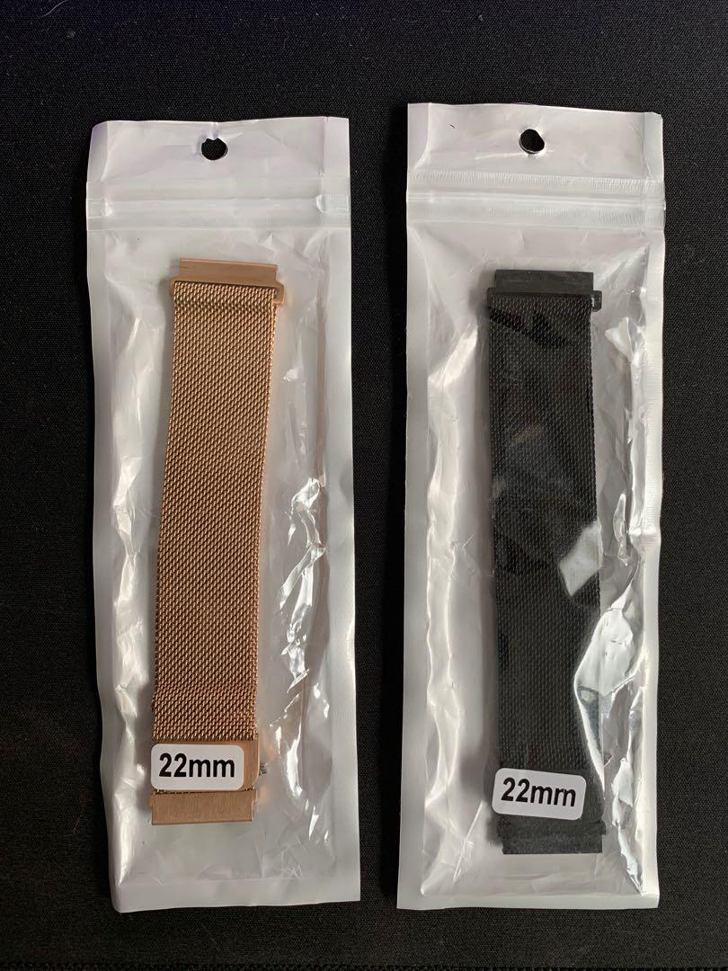 Huawei Watch GT2 44mm Series Strap (Rose Gold + Black), Mobile Phones \u0026  Gadgets, Wearables \u0026 Smart Watches on Carousell