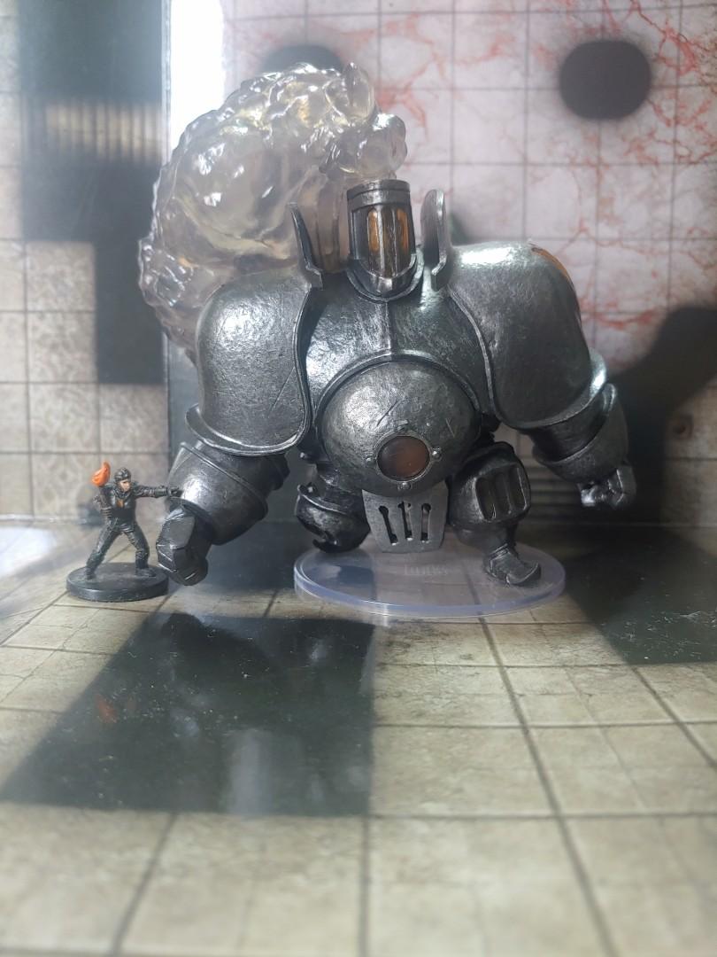 Huge Adamantine Golem Dnd/Pathfinder, Hobbies & Toys, Toys & Games on