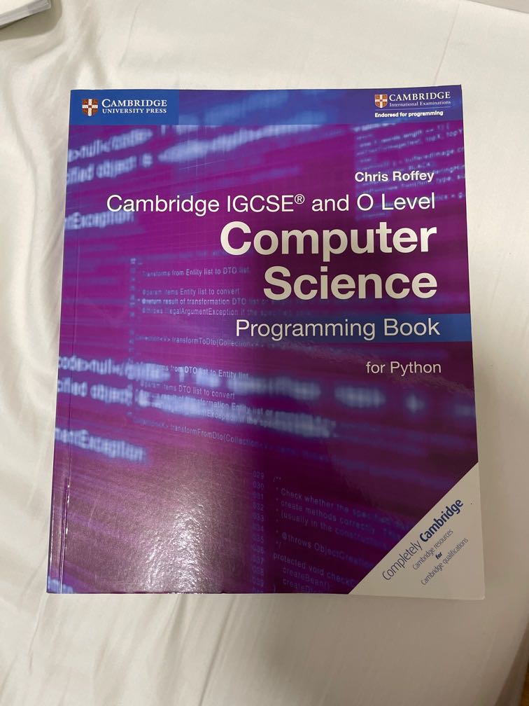 IGCSE computer science programming book, Hobbies & Toys, Books ...