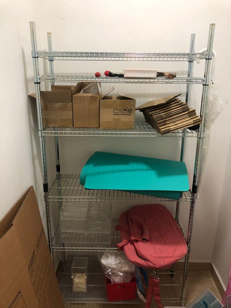 IKEA STORAGE SHELVES, Furniture & Home Living, Furniture, Shelves