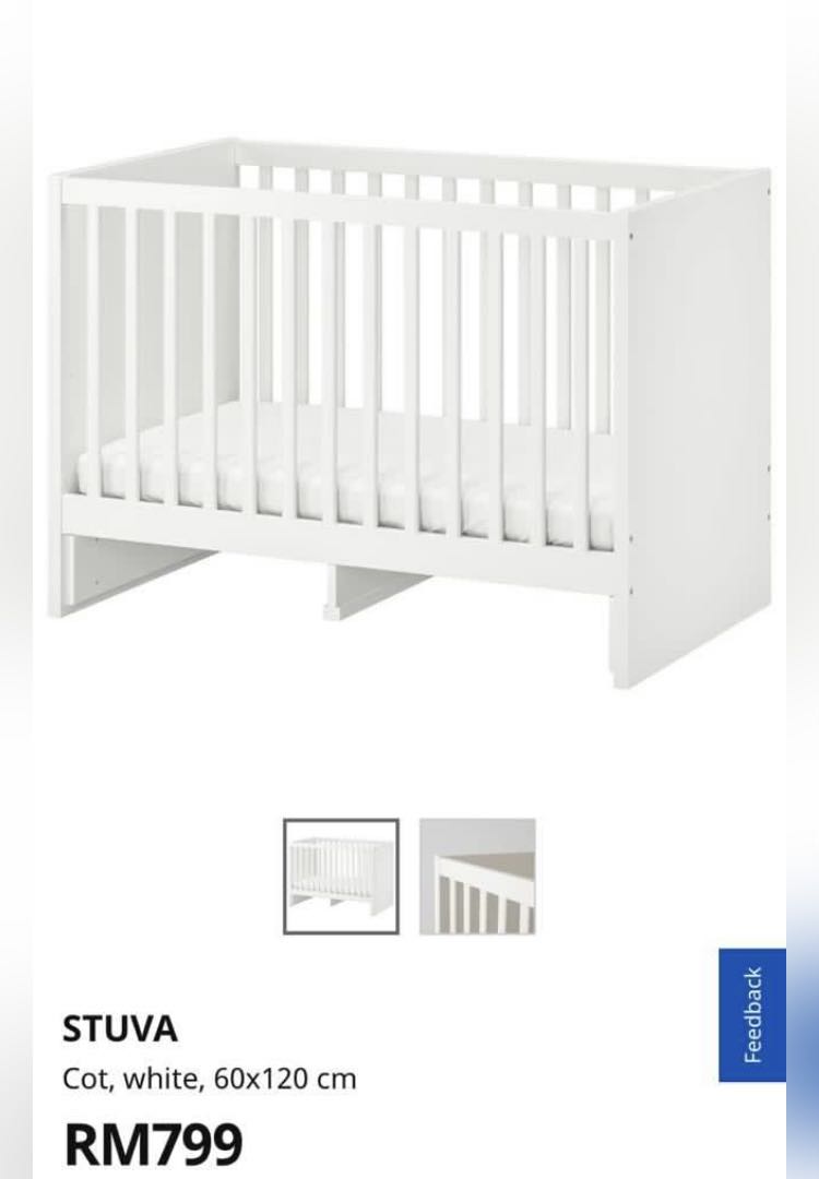 IKEA Stuva Baby Cot Babies Kids Baby Nursery Kids Furniture