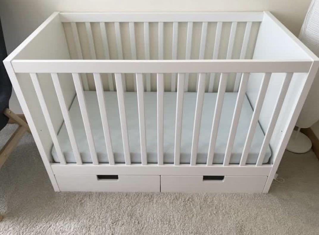 IKEA Stuva Cot with Drawers, Babies & Kids, Baby Nursery & Kids