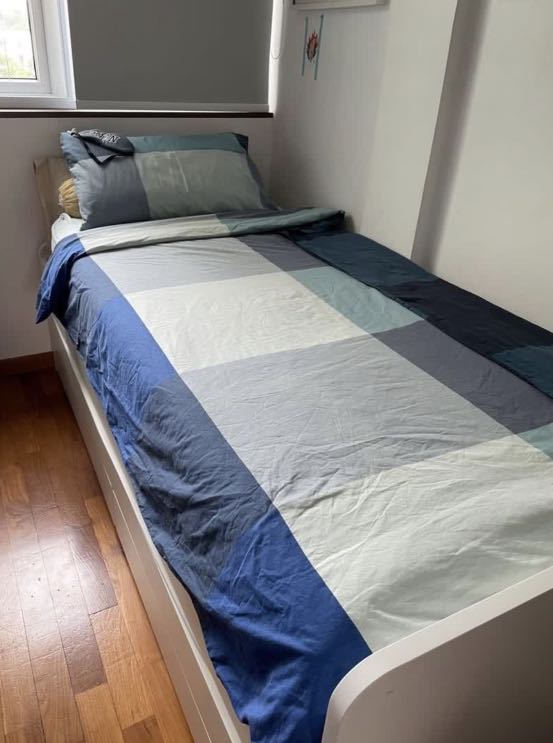 IKEA Sultan Hjelmas Single Mattress Furniture Home Living Furniture Bed Frames Mattresses on Carousell