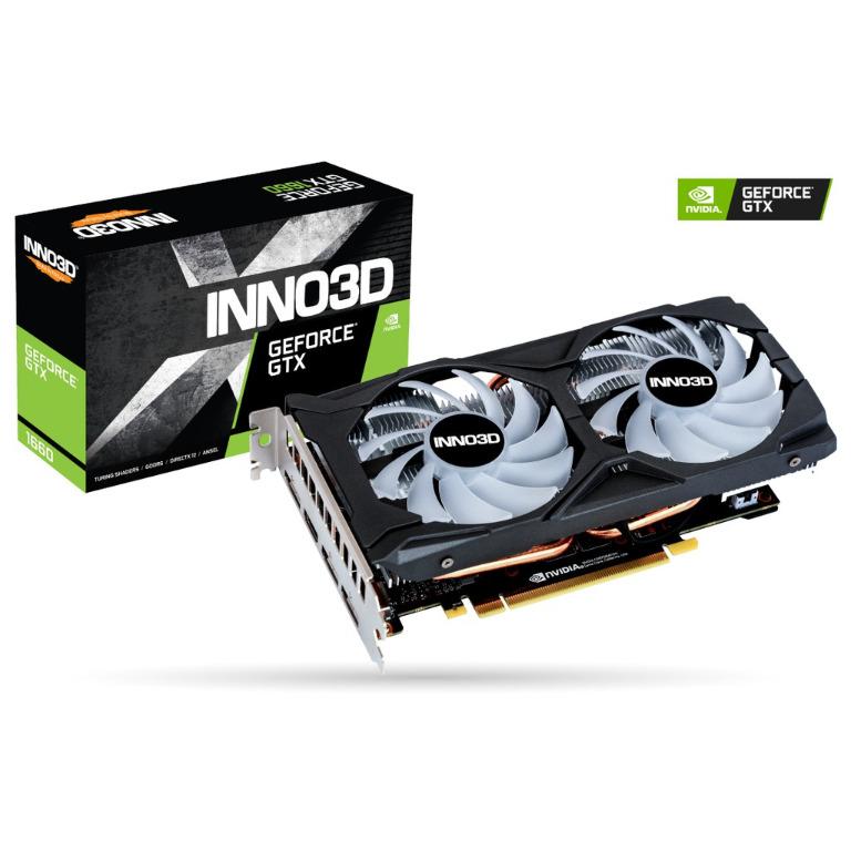 INNO3D GeForce GTX 1660 Twin X2 OC RGB GRAPHIC CARD