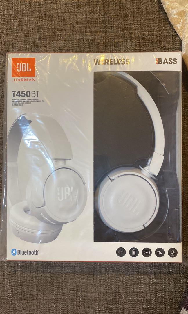 JBL Tune 450BT Wireless On-Ear Headphones, Audio, Headphones & Headsets ...