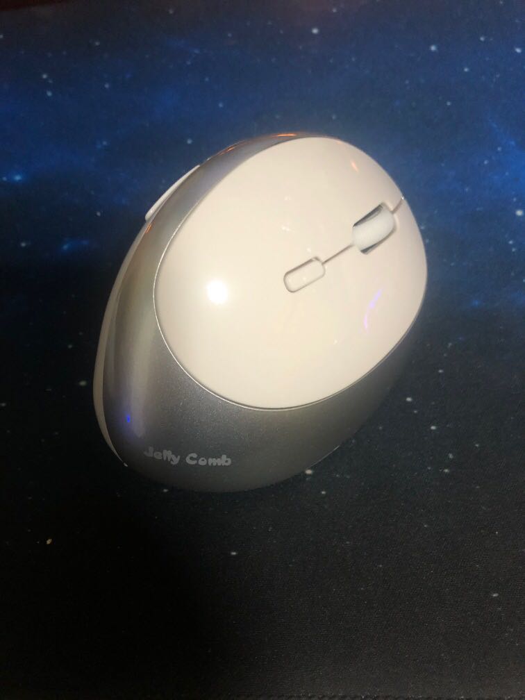 Jelly Comb Wireless Optical a vertical Mouse with USB Transmitter