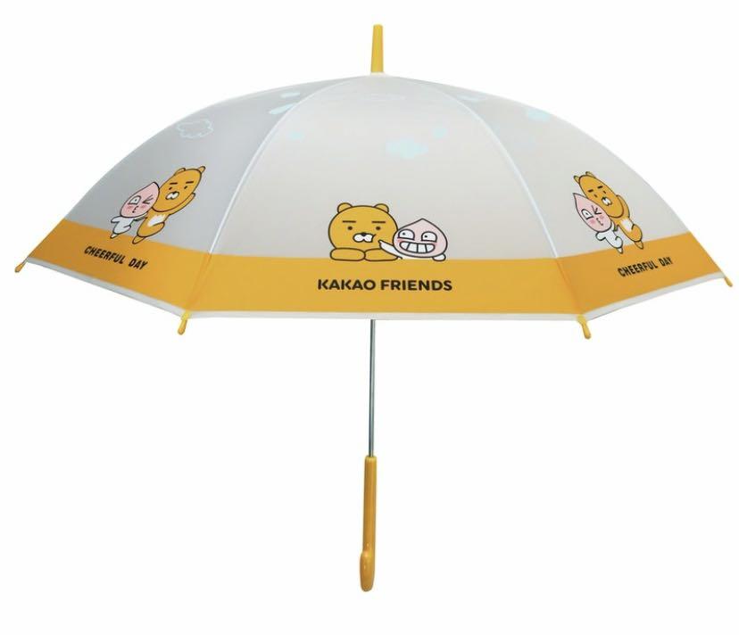 Kakao Friends 雨傘長遮直遮ryan Apeach 興趣及遊戲 旅行 旅遊 雨傘 Carousell