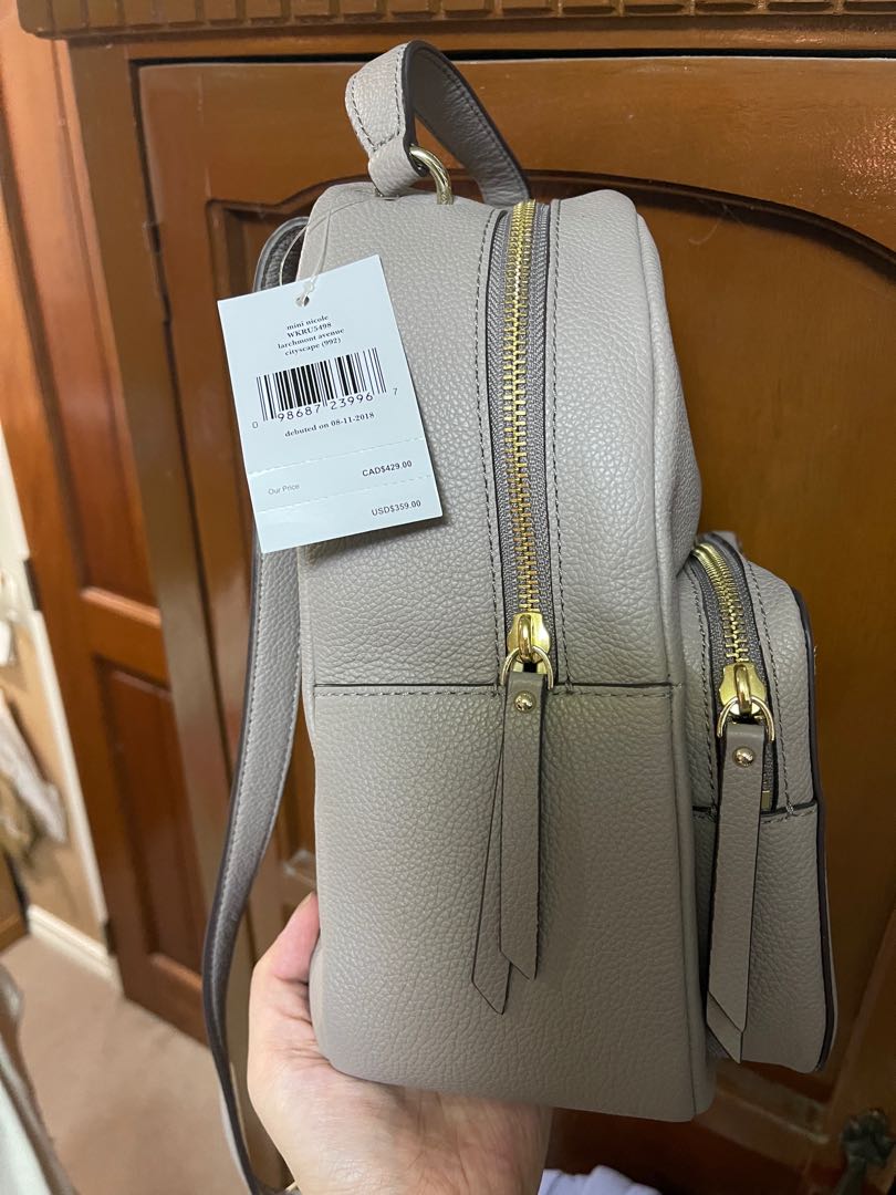 kate spade backpack brown