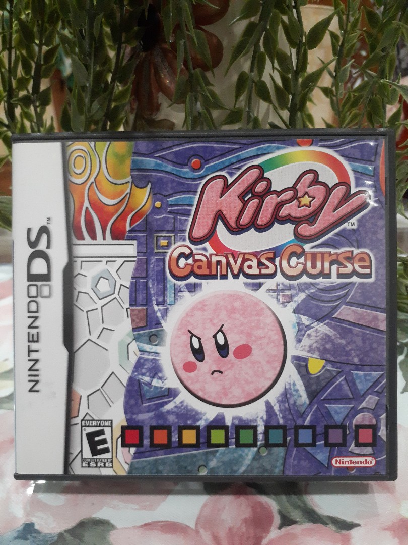 kirby-canvas-curse-ds-video-gaming-video-games-nintendo-on-carousell