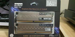Klevv bolt xr ddr4 16gb (2 x 8gb) 3600MHz ram sticks