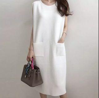Korean Style Dress Knitted