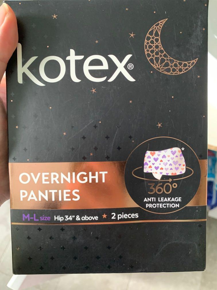Kotex overnight panties, Babies & Kids, Maternity Care on Carousell