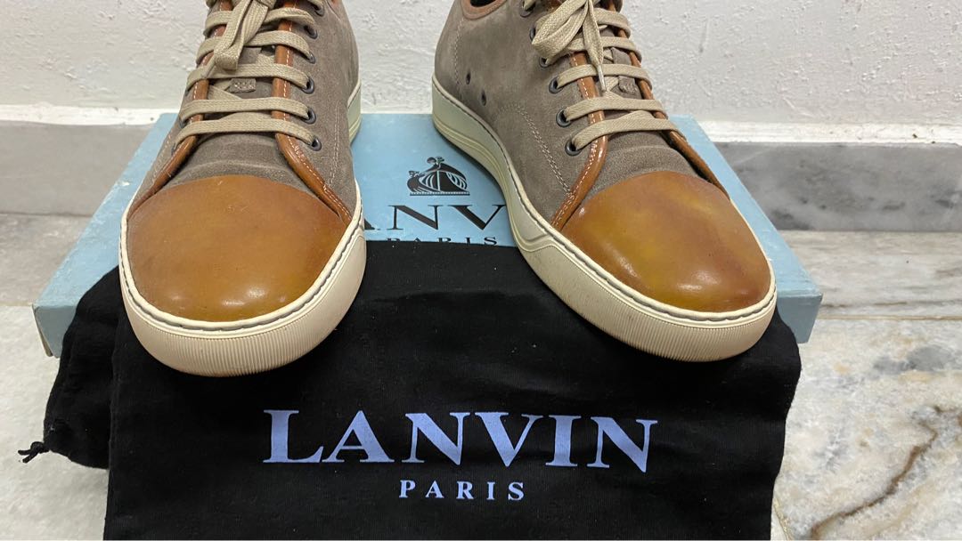 Lanvin Sneakers, Men's Fashion, Footwear, Sneakers on Carousell