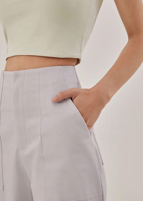 LB peanne wide leg culottes in light 