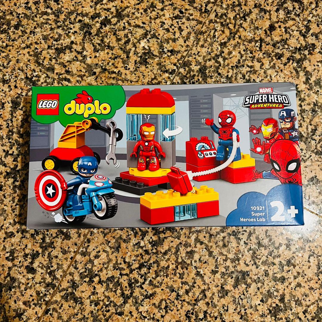 lego duplo superhero lab