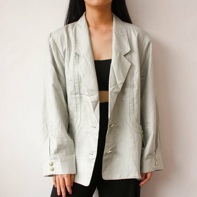 lime green blazer