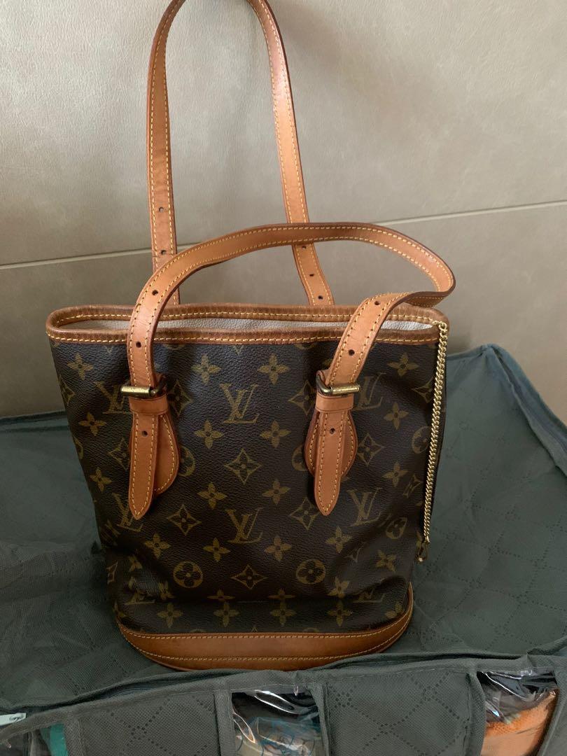 Vintage Louis Vuitton bucket, Women's Fashion, Bags & Wallets, Shoulder Bags  on Carousell