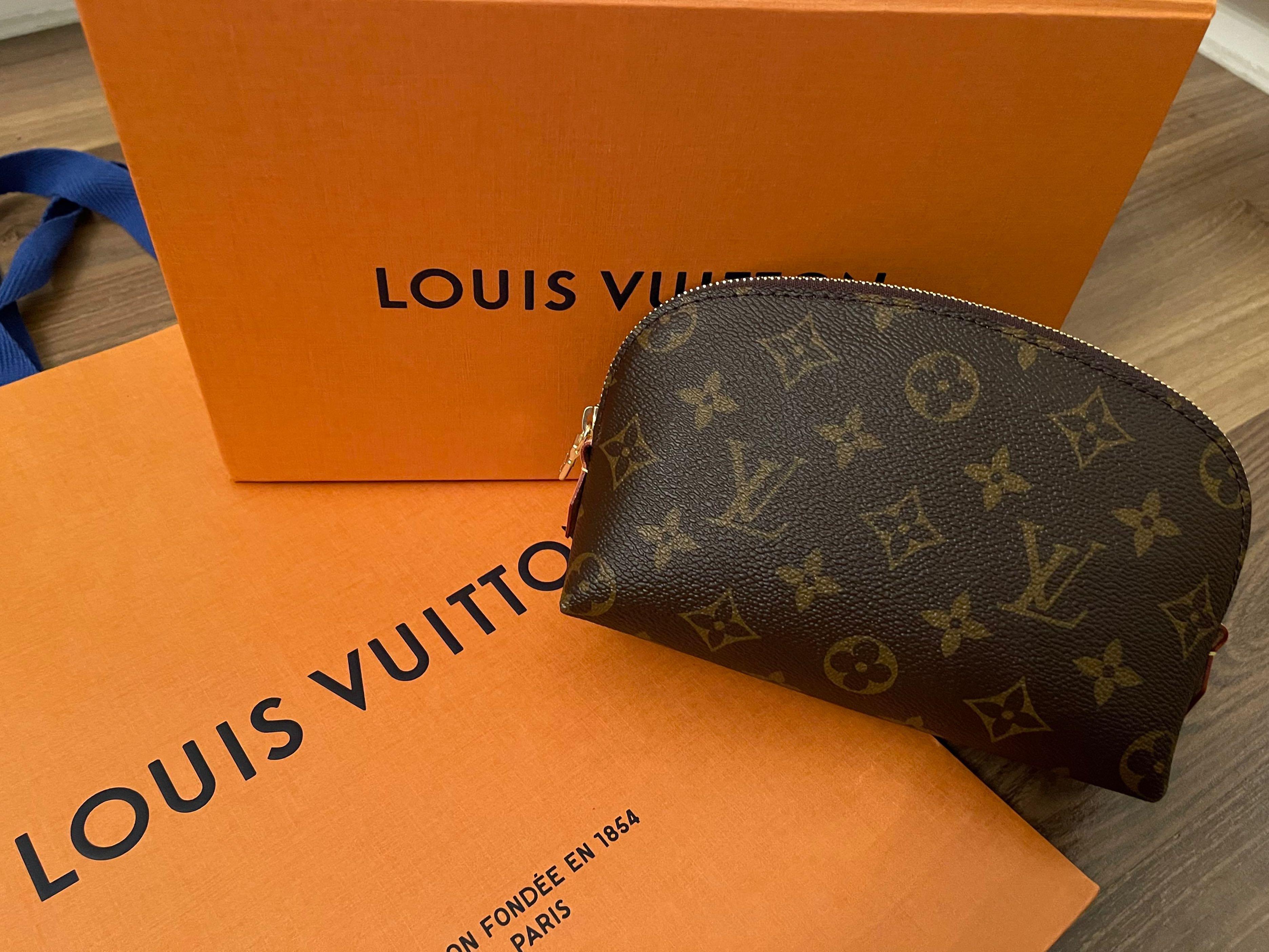 LOUIS VUITTON COSMETIC POUCH GM MONOGRAM, Luxury, Bags & Wallets on  Carousell