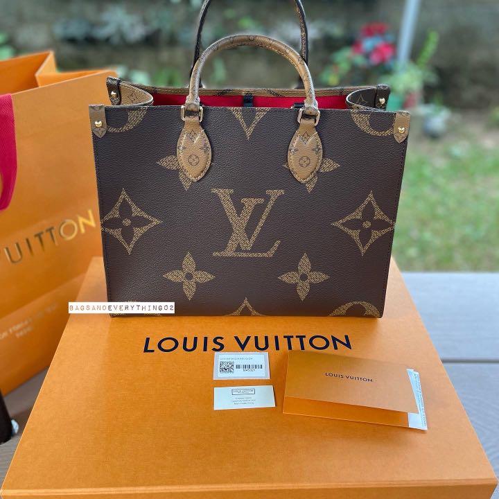 New) LV CARRYALL MM, Luxury, Bags & Wallets on Carousell