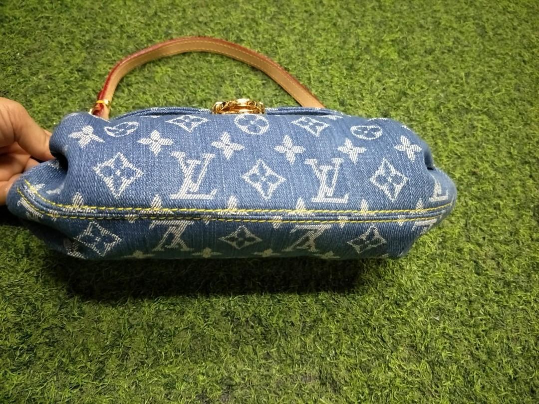 LV Ombre Monogram Blue Denim Sling/Messenger Bag, Luxury, Bags & Wallets on  Carousell