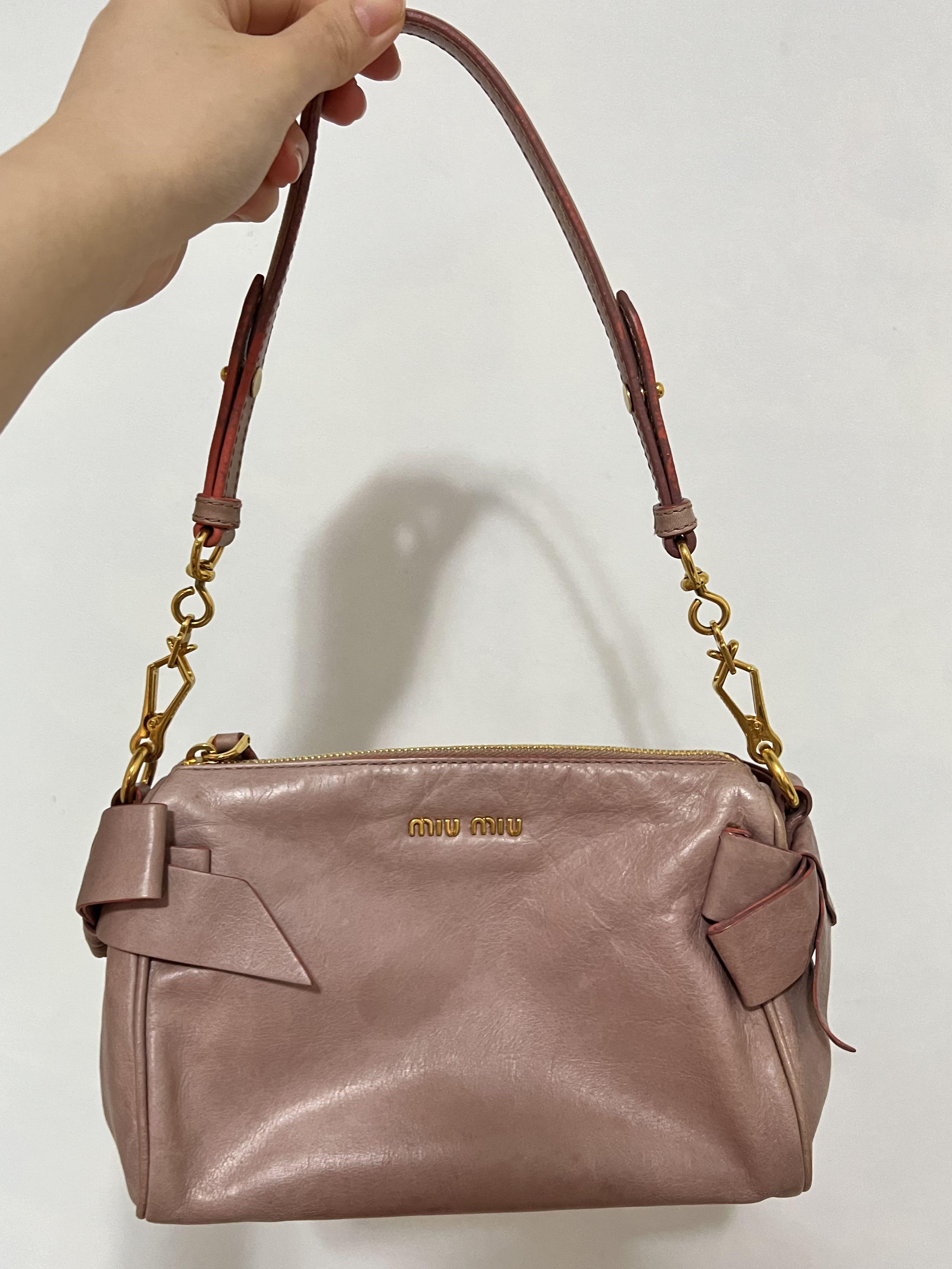Buy Online Miu Miu-Bow Small Bag at affordable Price in Singapore