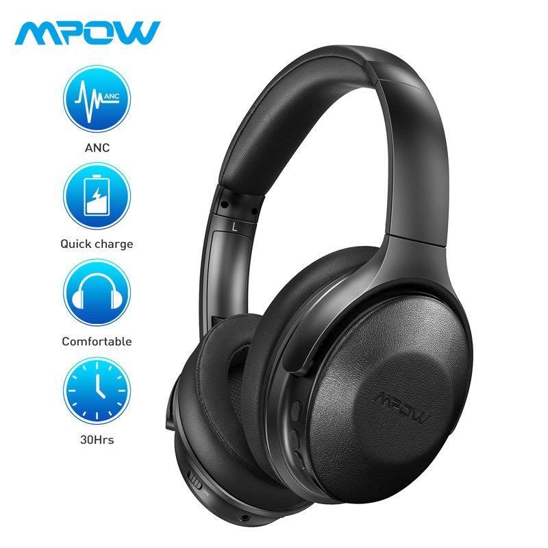 Mpow h17 wireless active noise cancellation headphones 2025
