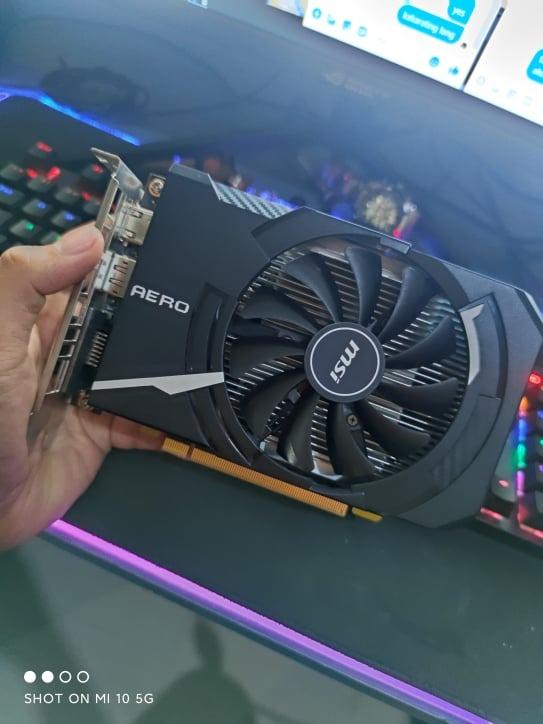 MSI GeForce GTX 1650 AERO ITX 4G OC Computers Tech Parts