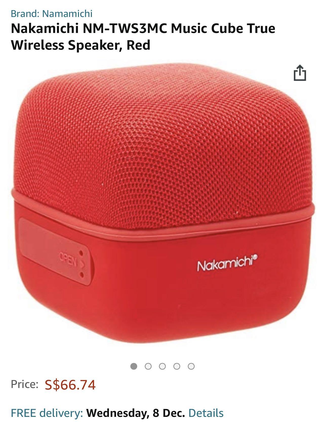 Nakamichi sound micro wireless speaker best sale